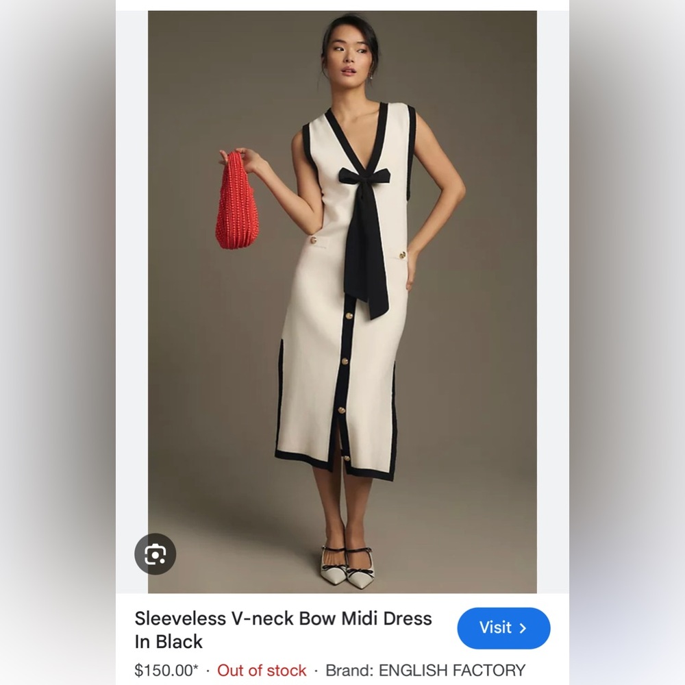 Sleeveless Midi Dress